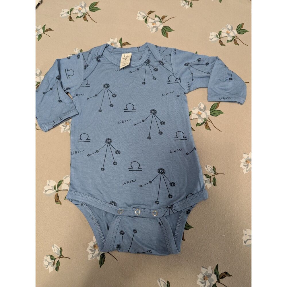 Kate Quinn Libra LS Bamboo Bodysuit size 3-6 Months